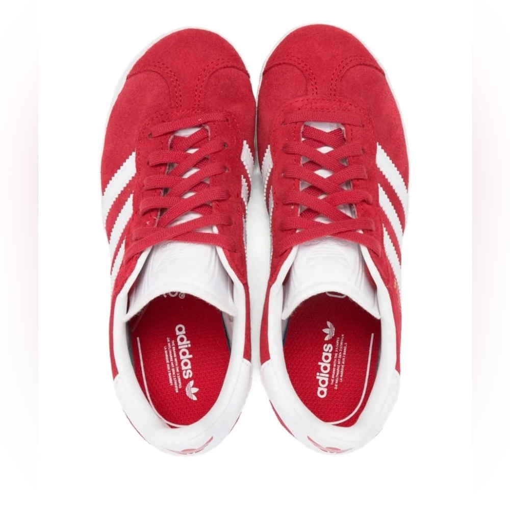Adidas Kids Gazelle sneakers Red/White - Picture 2 of 9
